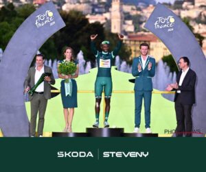 Biniam Girmay maillort vert du Tour de France | Steveny