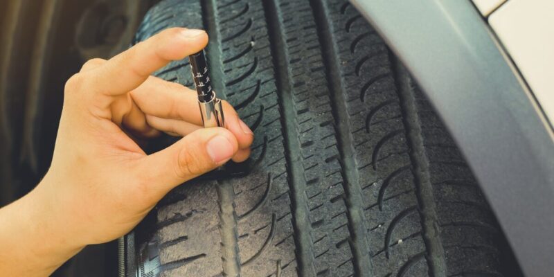 Vérification usure du pneu